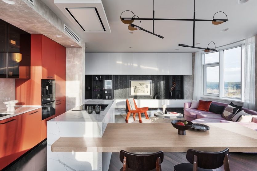 ДЕКОРАТИВНЫЕ ПОКРЫТИЯ, КРАСКИ СЕРИИ H&H В ПРОЕКТЕ ЕВГЕНИЯ ШВЕЦОВА, ЕКБ