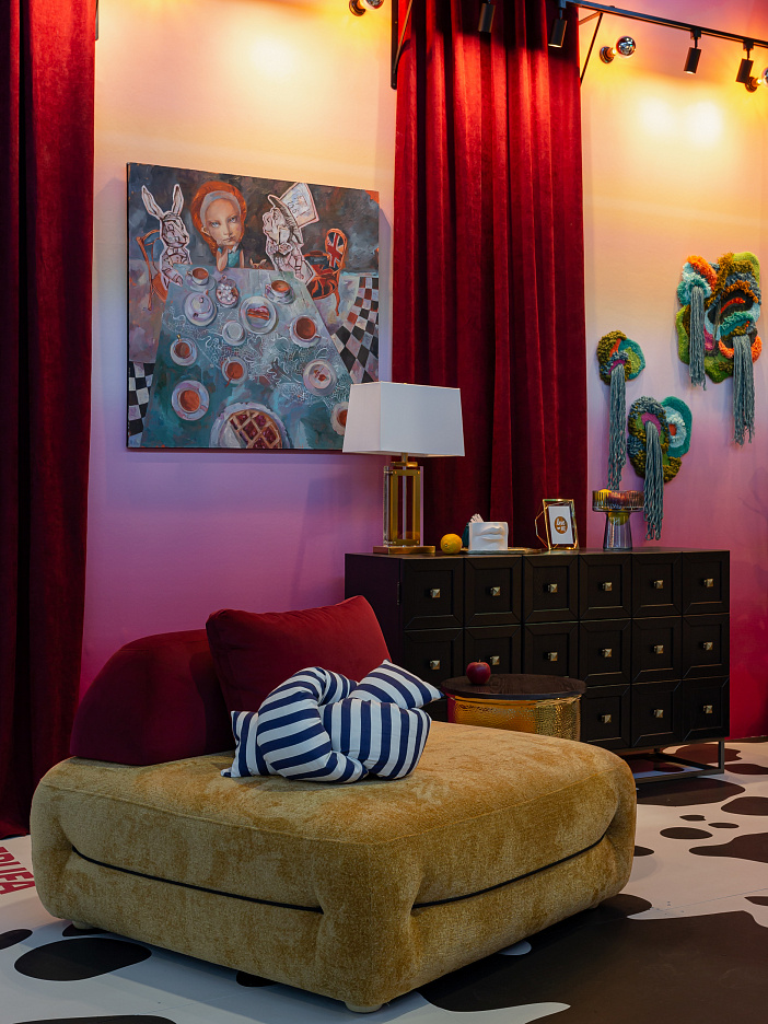 ДЕКОРАТИВНОЕ ПОКРЫТИЕ НА СТЕНДЕ YOU+DESIGN НА FORUM 100+ TECHNO BUILD, ЕКБ