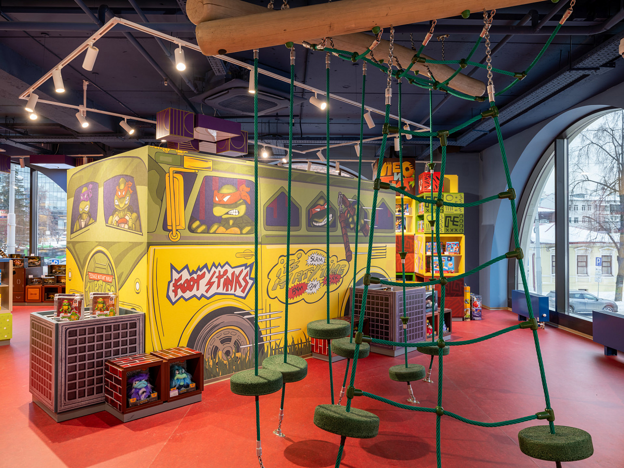 ДЕКОРАТИВНЫЕ ПОКРЫТИЯ, CLIPART, СТЕКЛОХОЛСТЫ VITRULAN, КРАСКИ H&H В БОЛЬШОМ ДЕТСКОМ ПО ПРОЕКТУ RIM VIII, ЕКБ