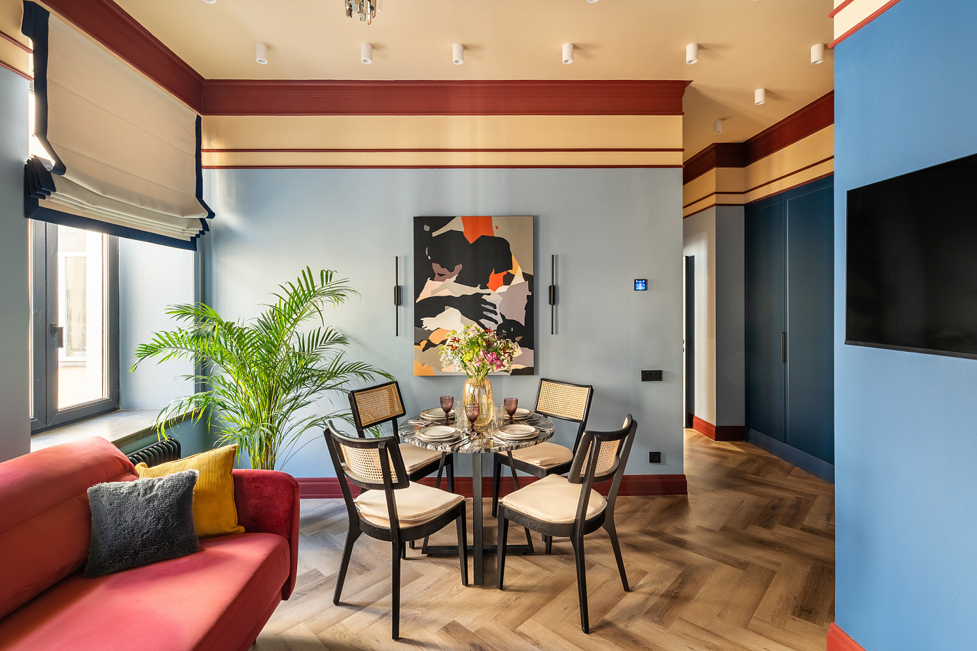 КРАСКИ СЕРИИ H&H В ПРОЕКТЕ СВЕТЛАНЫ АЛЕКСЕЕВОЙ, СПБ