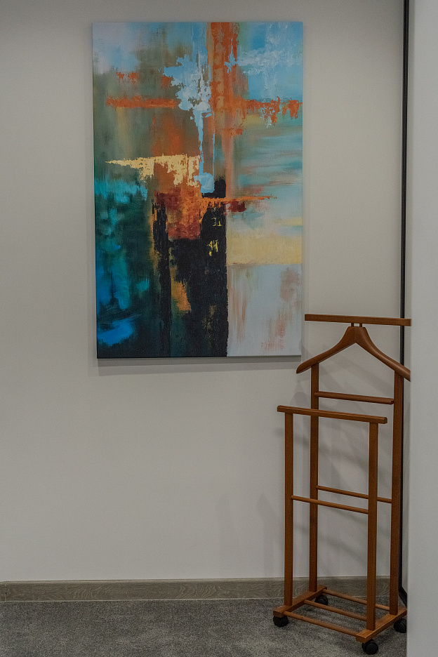 КРАСКИ DERUFA, КАРТИНЫ ПАРКЕ-ОТЕЛЕ ТРУБНИК ПО ПРОЕКТУНАТАЛЬИ БУРКОВОЙ, ЕКБ