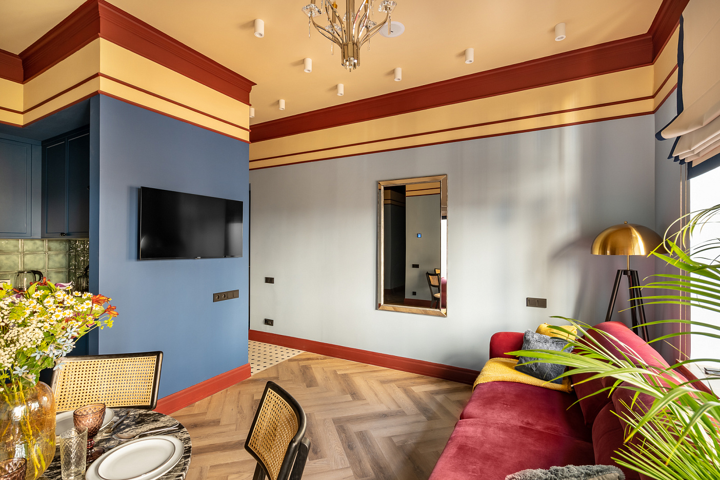 КРАСКИ СЕРИИ H&H В ПРОЕКТЕ СВЕТЛАНЫ АЛЕКСЕЕВОЙ, СПБ