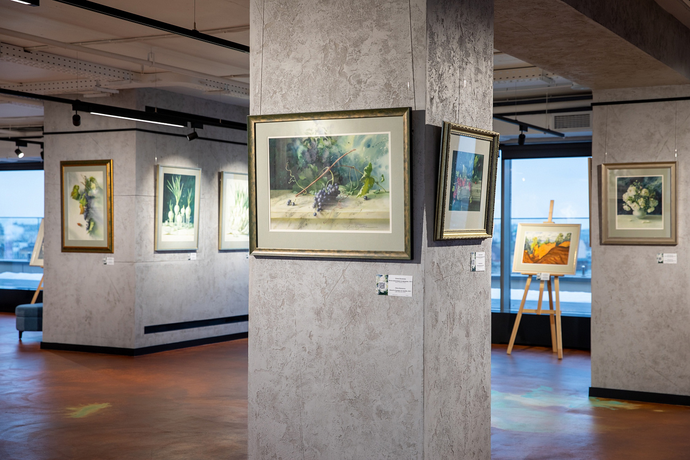 ДЕКОРАТИВНЫЕ ПОКРЫТИЯ, КРАСКИ H&H В ZARENKOV GALLERY ПО ПРОЕКТУ ABD ARCHITECTS, СПБ